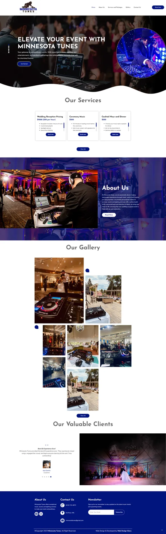 Vortisio- Website Portfolio
