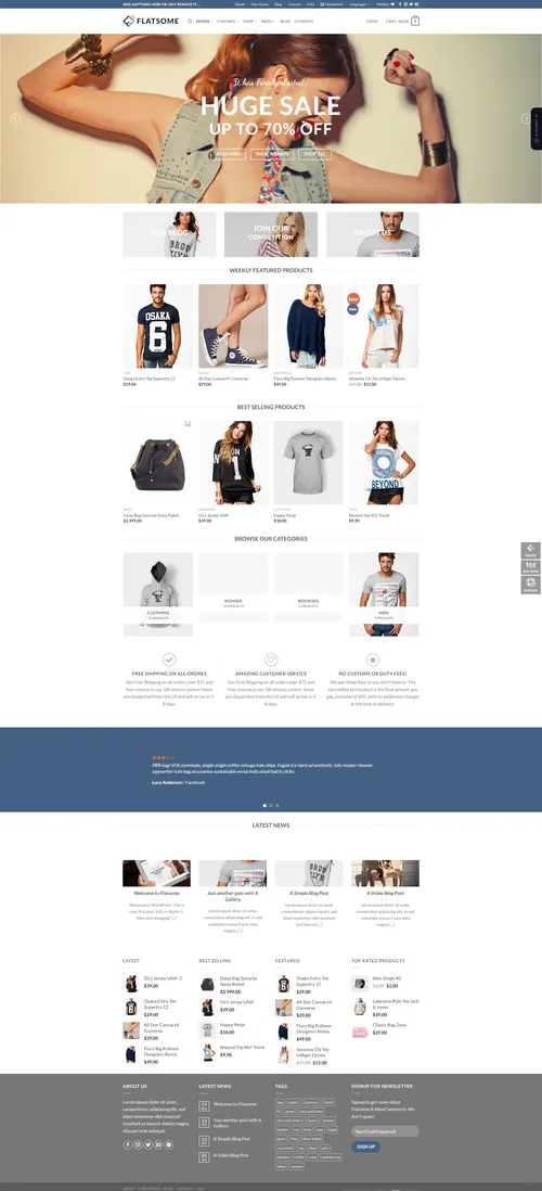 Vortisio E-Commerce Website Portfolio - 1